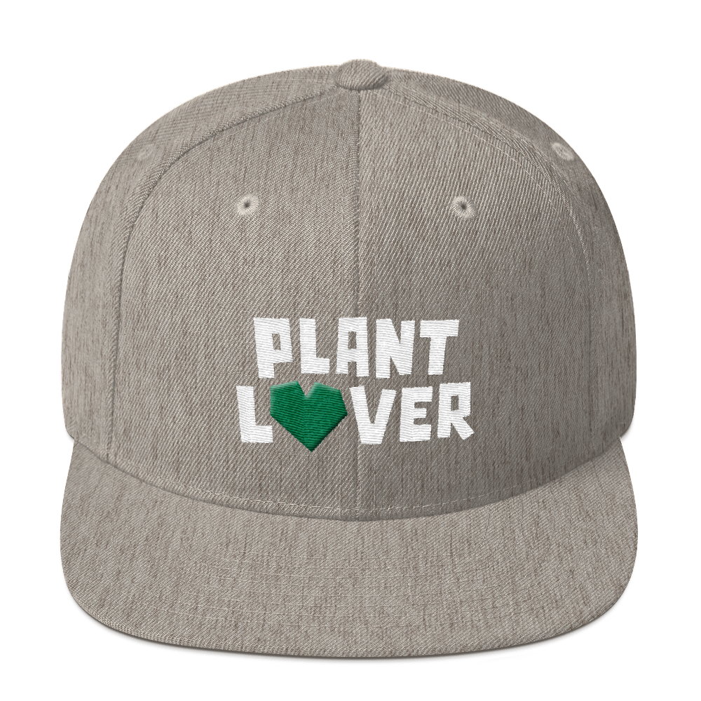 Plant Lover Snapback Cap