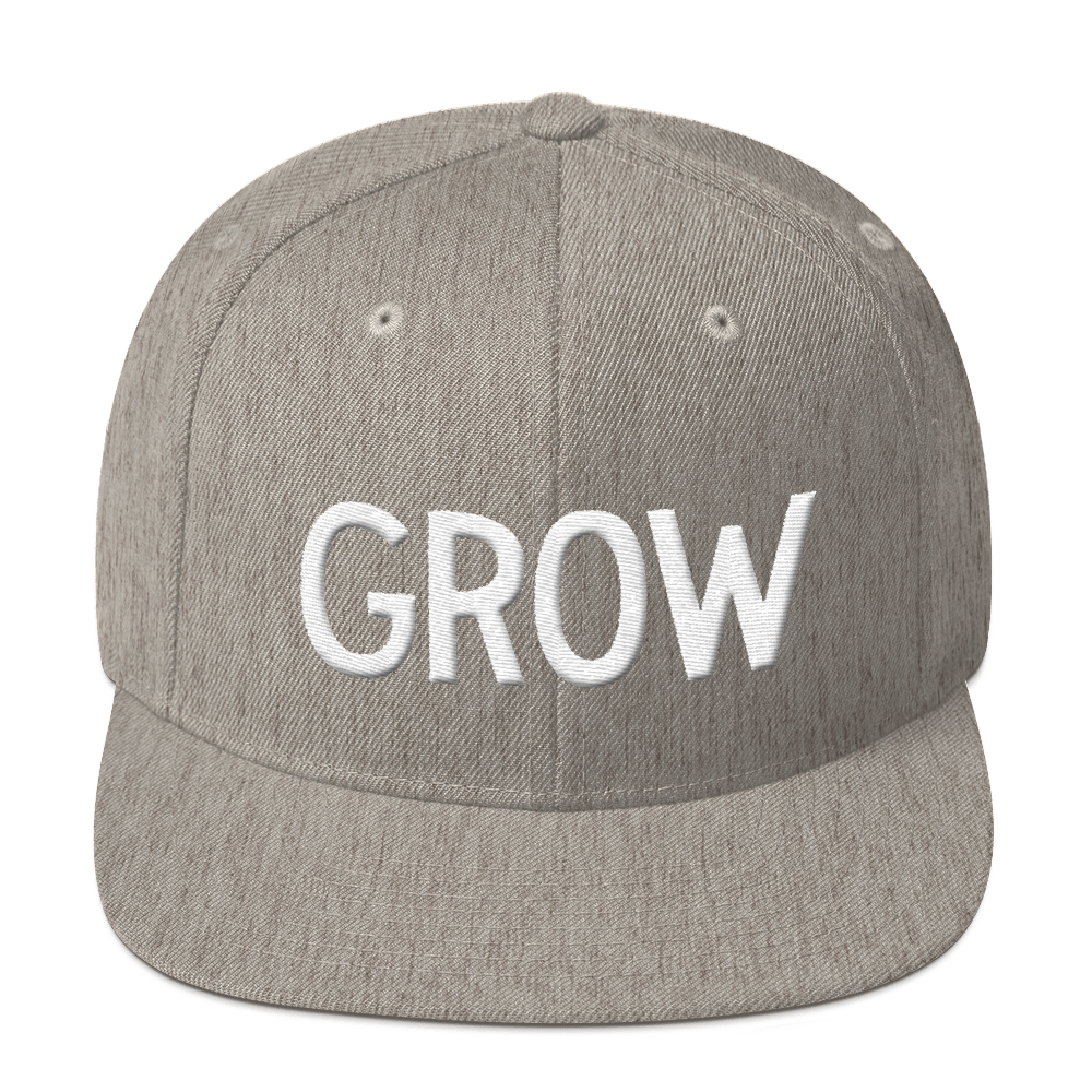 GROW Snapback Cap